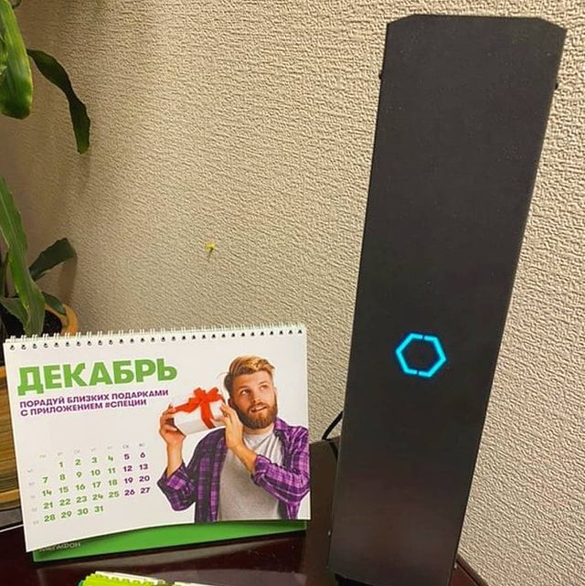 Рециркулятор в офисе МегаФон